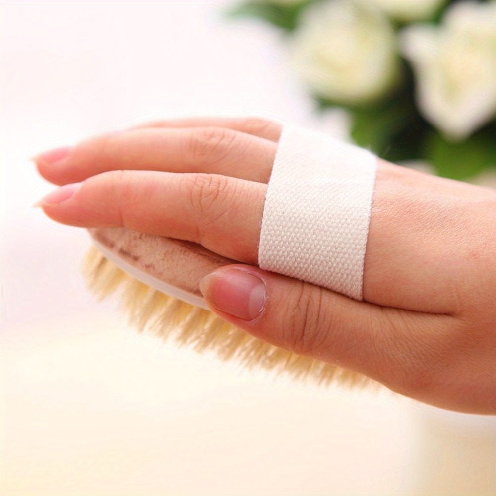 Körperbürste mit Naturborsten und Handschlaufe – Bild 3